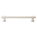 Gliderite 5 Pack 6 1 4 In. Cc Classic Satin Nickel Euro Bar Pulls Satin Nickel