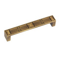 Gliderite 5 Inch Cc Antique Brass Craftsman Series Cabinet Pulls Pack Of 10