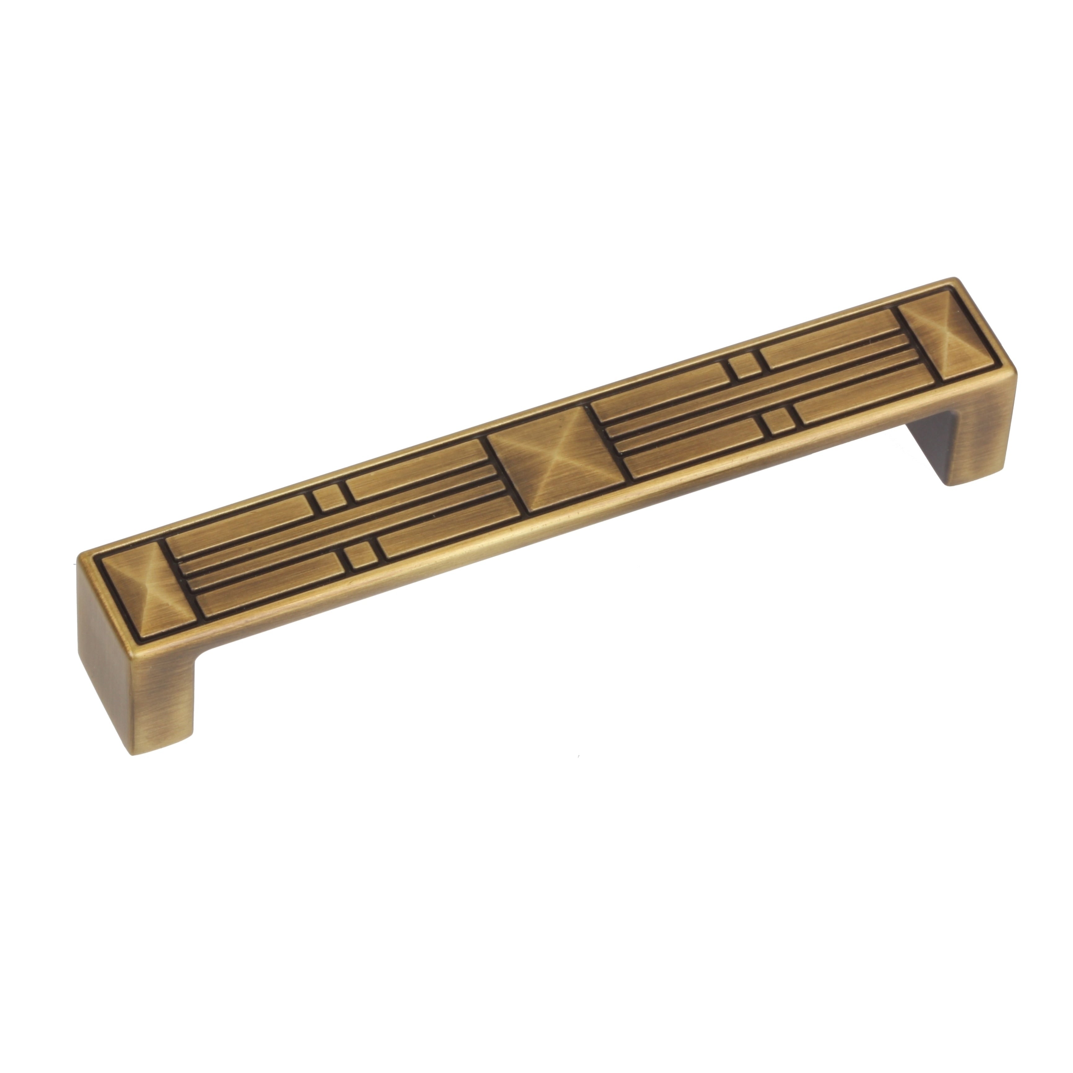 Gliderite 5 Inch Cc Antique Brass Craftsman Series Cabinet Pulls Pack Of 10