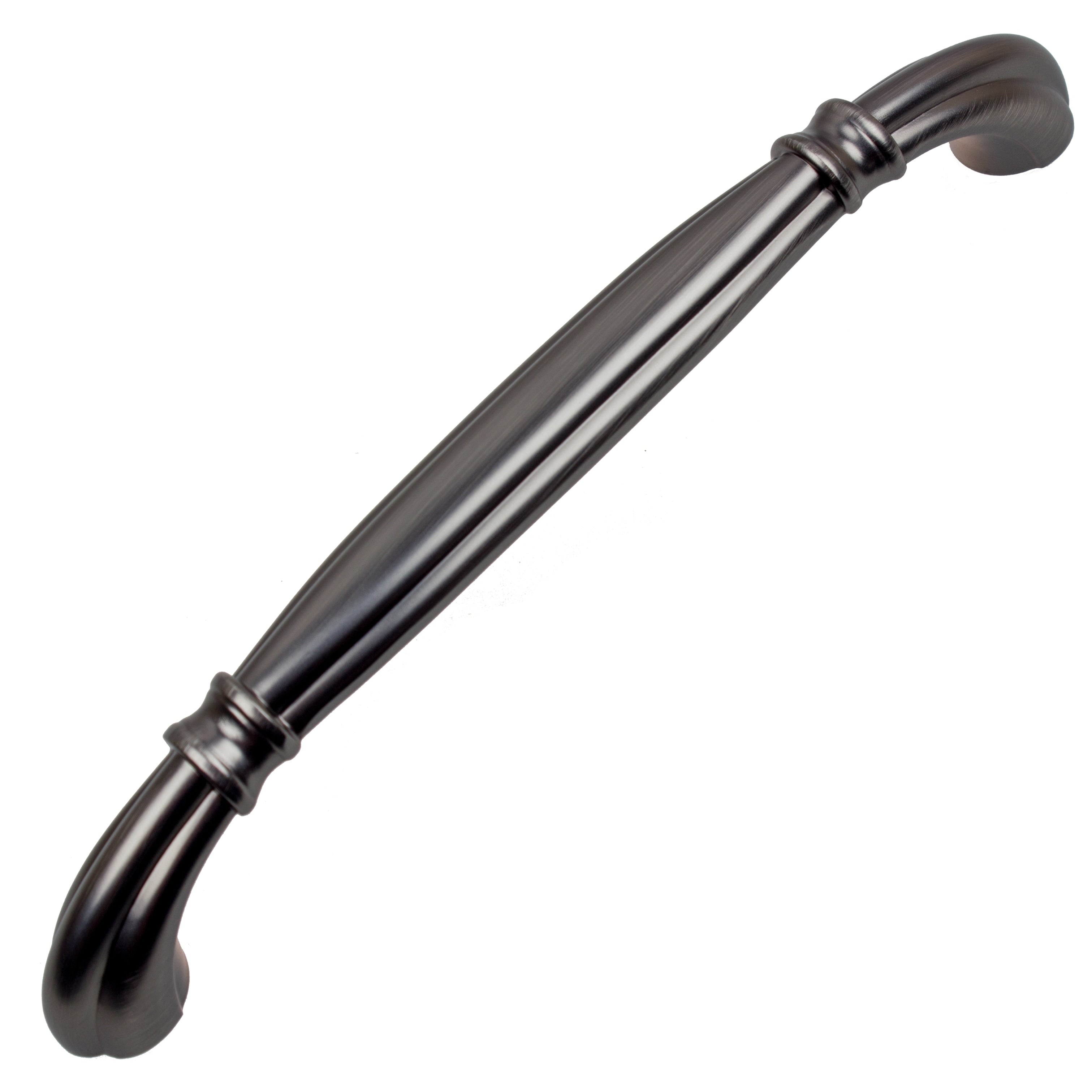 Gliderite 5 Inch Cc Brushed Black Nickel Victorian Cabinet Pulls Pack Of 10 Or 25