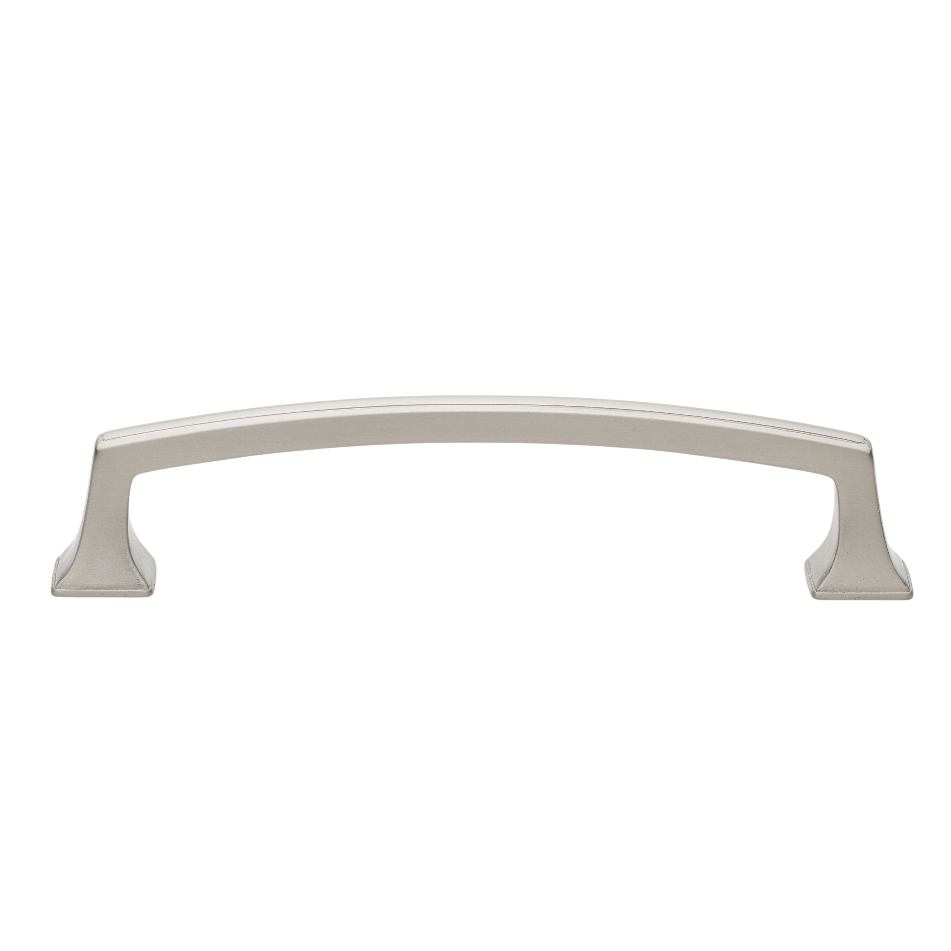 Gliderite 5 Inch Cc Deco Base Satin Nickel Cabinet Hardware Drawer Pulls Pack Of 10 Or 25
