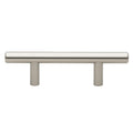 Gliderite 5 Inch Solid Stainless Steel Finish 2.5 Inch Cc Cabinet Bar Pulls Pack Of 10