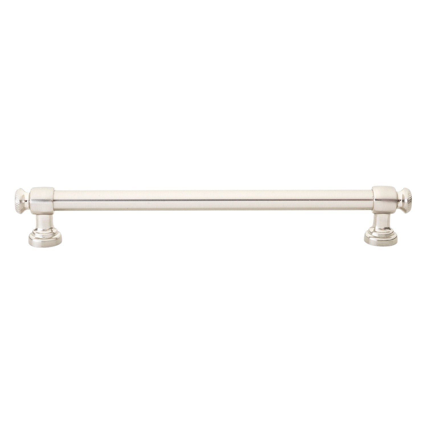 Gliderite 6.25 Inch Cc Satin Nickel Modern Solid Steel European Cabinet Bar Pulls Pack Of 10 Or 25