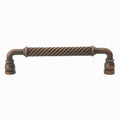 Gliderite 6.25 Inch Cc Twisted Steel Dresser Drawer Pulls Oil Rubbed Bronze Pack Of 10
