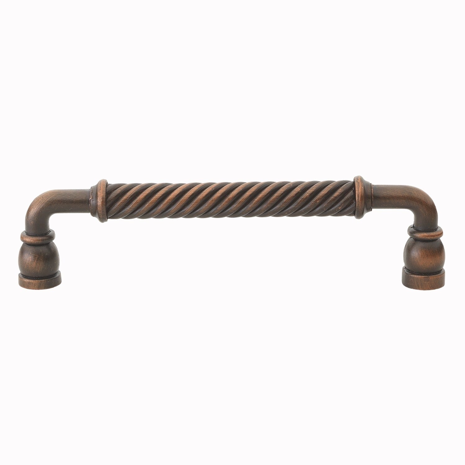Gliderite 6.25 Inch Cc Twisted Steel Dresser Drawer Pulls Oil Rubbed Bronze Pack Of 10