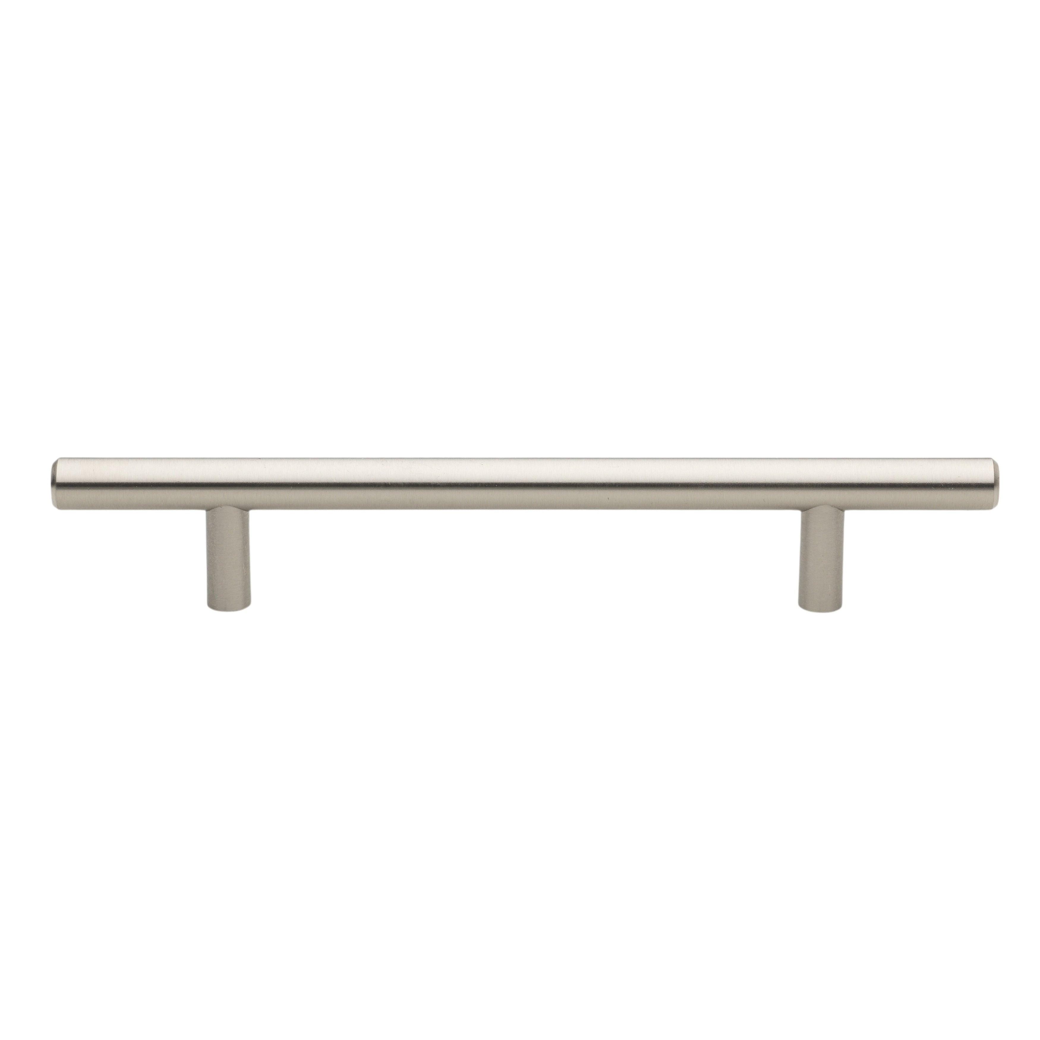 Gliderite 7 Inch Solid Stainless Steel Cabinet Bar Pulls Pack Of 10