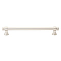 Gliderite 7.625 Inch Cc Satin Nickel Modern Solid Steel European Cabinet Bar Pulls Pack Of 10 Or 25