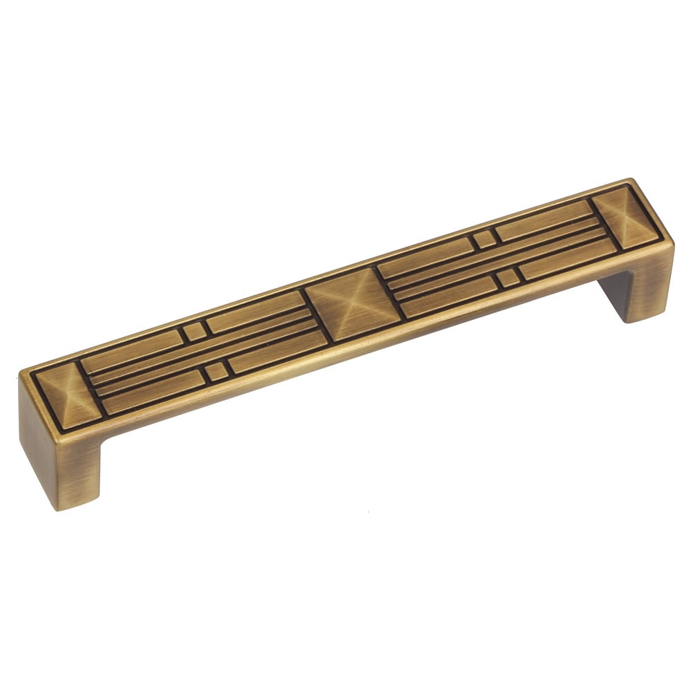 Gliderite 5 Inch Cc Craftsman Series Antique Brass Cabinet Pulls Case Of 25