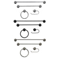 Gliderite Jackson 4 Piece Bathroom Accessory Kit