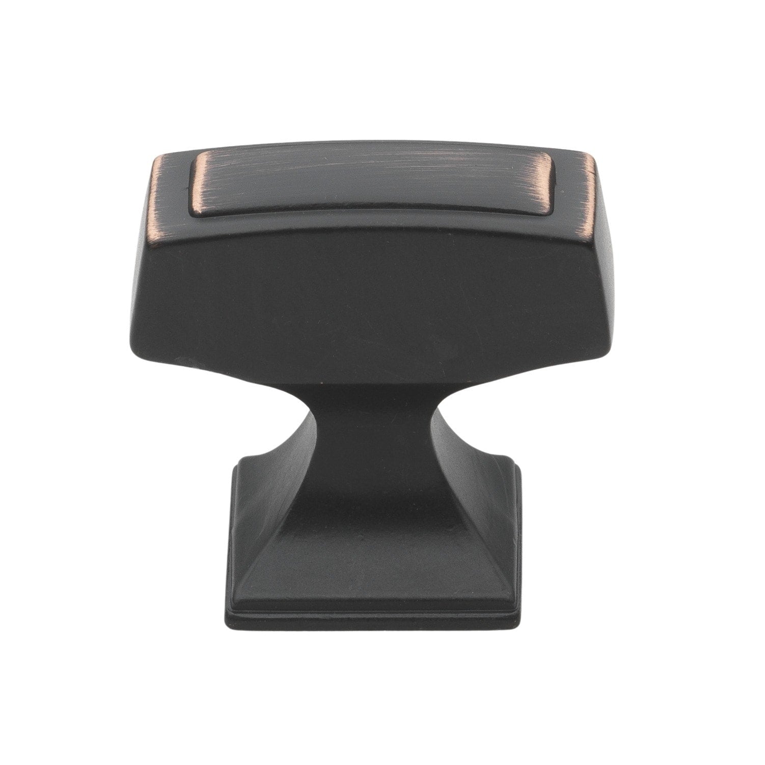 Gliderite Oil Rubbed Bronze Rectangle Deco Cabinet Knob Pack Of 10 Or 25