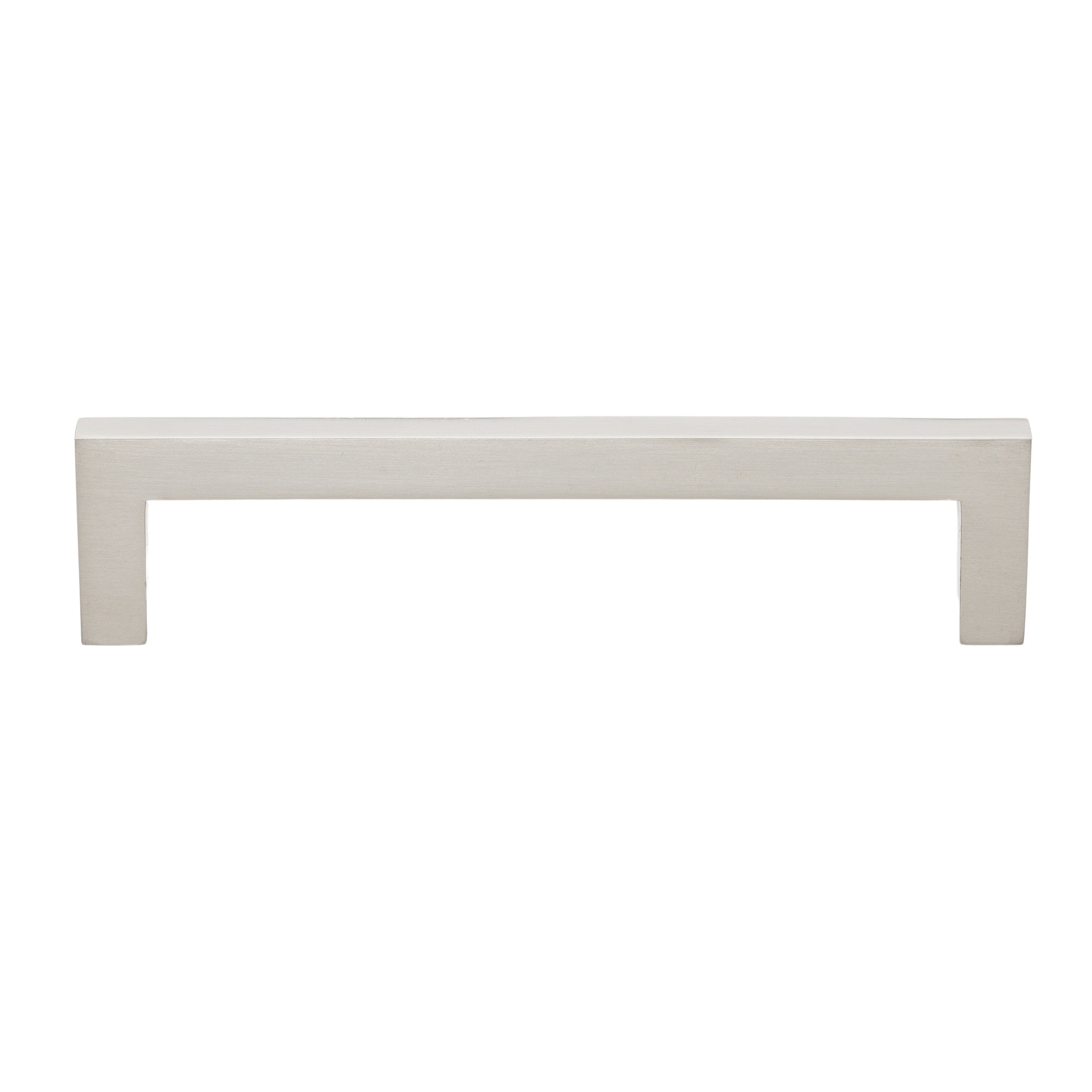 Gliderite 5 Inch Cc Solid Square Cabinet Bar Pull Handle Satin Nickel Pack Of 10 Or 25