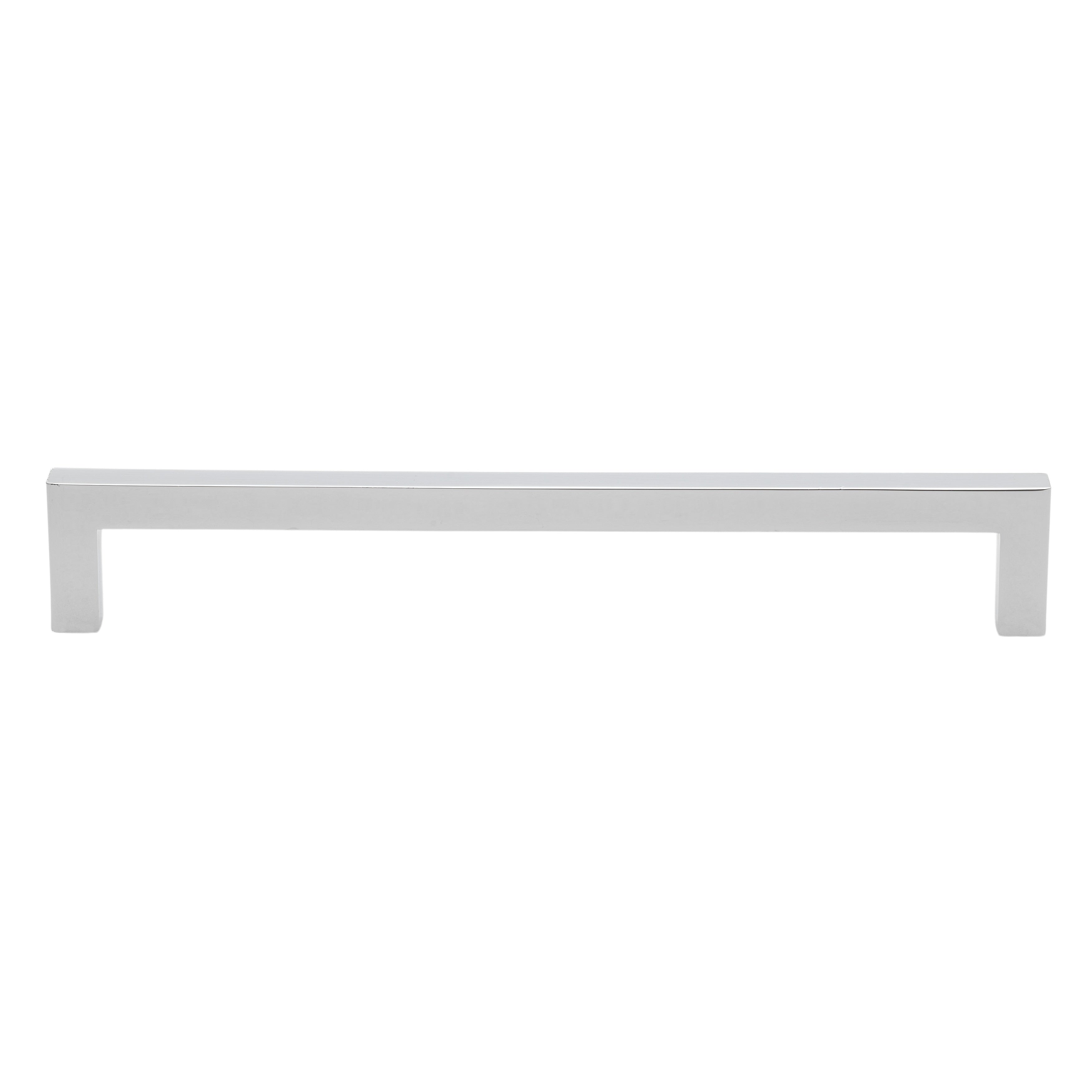 Gliderite 7.56 Inch Cc Solid Square Cabinet Bar Pull Handle Polished Chrome Pack Of 10 Or 25