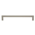 Gliderite 7.56 Inch Cc Solid Square Cabinet Bar Pull Handle Satin Nickel Pack Of 10 Or 25