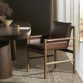 Glinda Dining Chair Havana Brown 23.5W X 26.25 X 34.0H