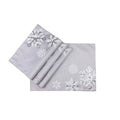 Glistening Snow Christmas Placemats 13 By 18 Inch Set Of 4