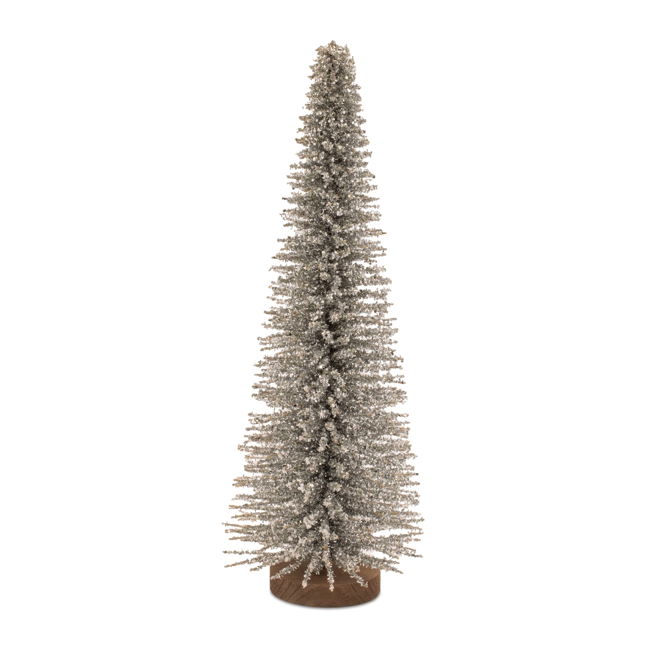 Glitter Iron Christmas Tree 23.5 H