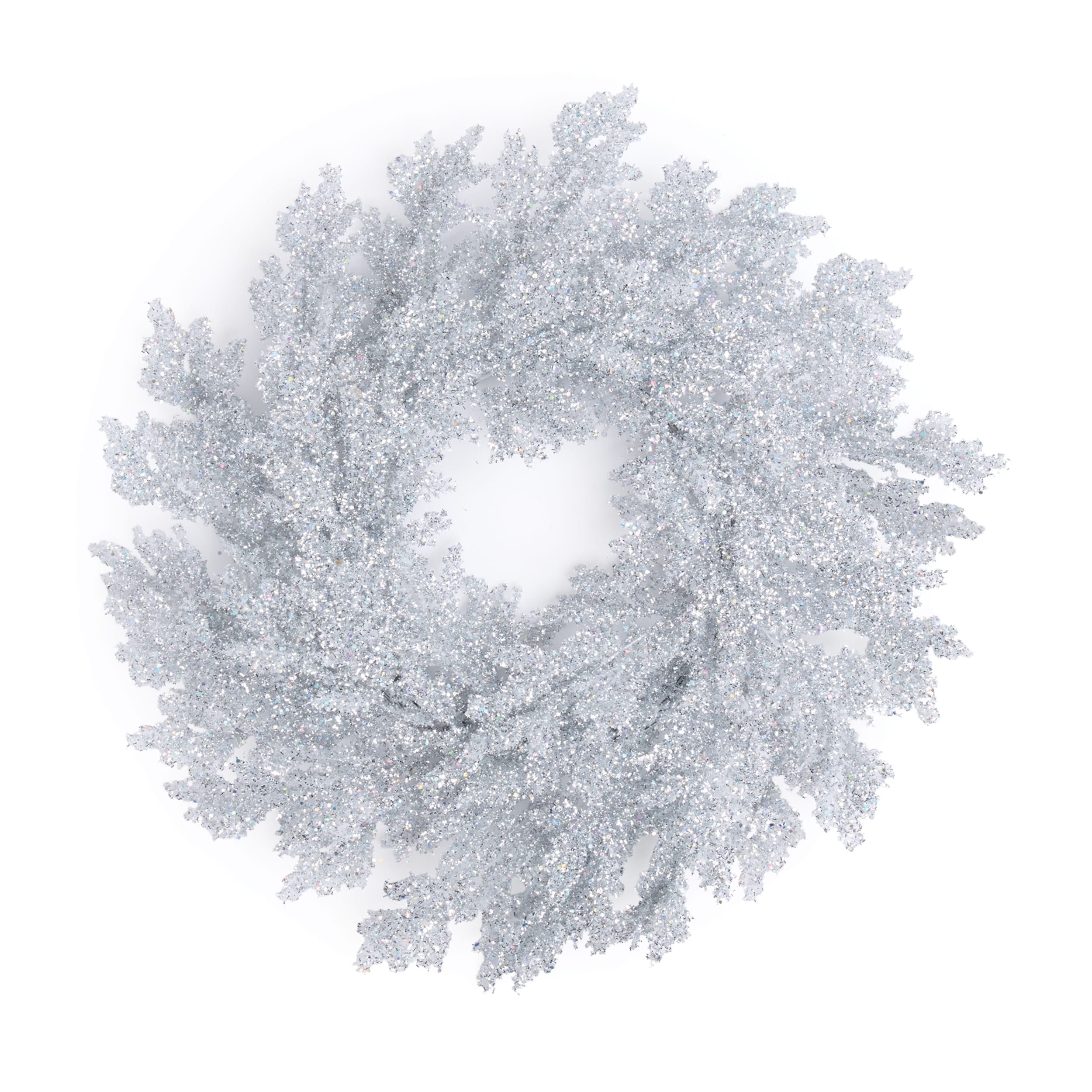 Glittered Pine Wreath 24