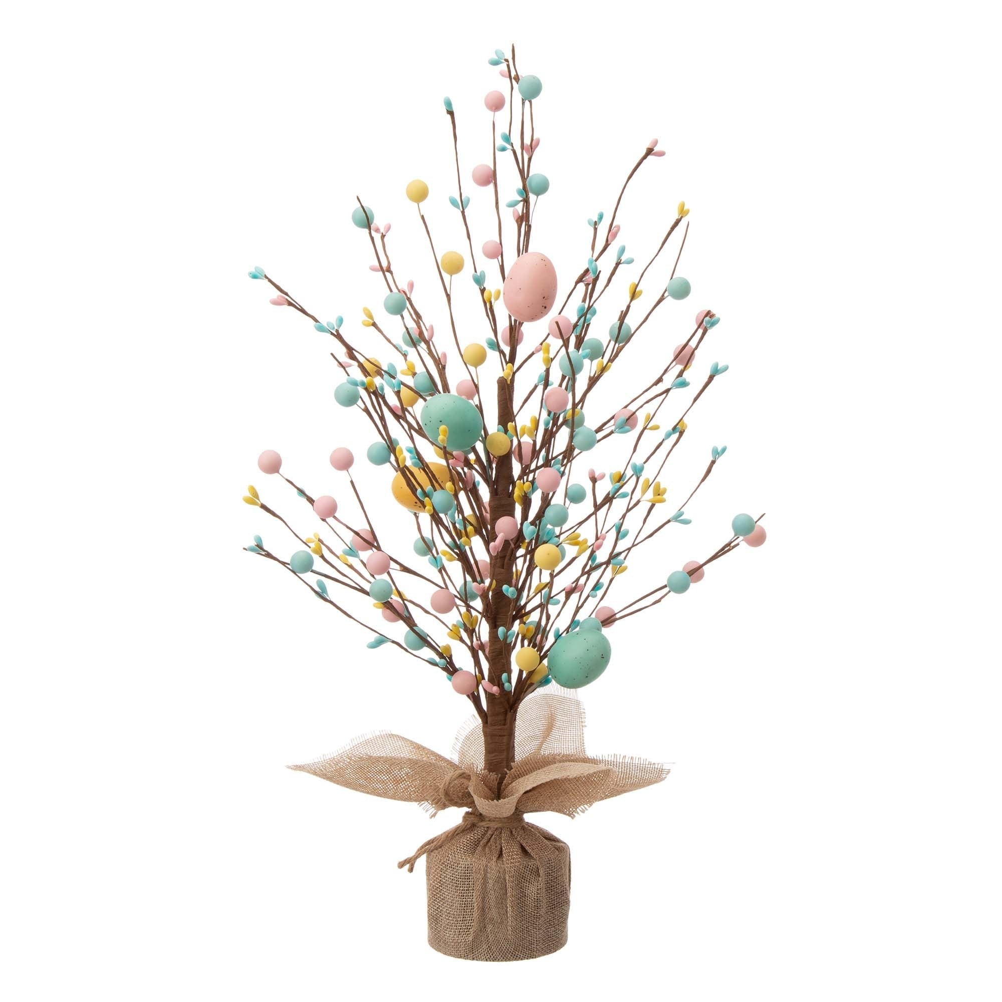 Glitzhome 18 H Easter Eggs Table Tree