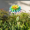 Glitzhome 41 H Garden Metal Flower Yardstake