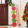 Glitzhome 42 H Lighted Christmas Ornament Porch Leaner With Timer