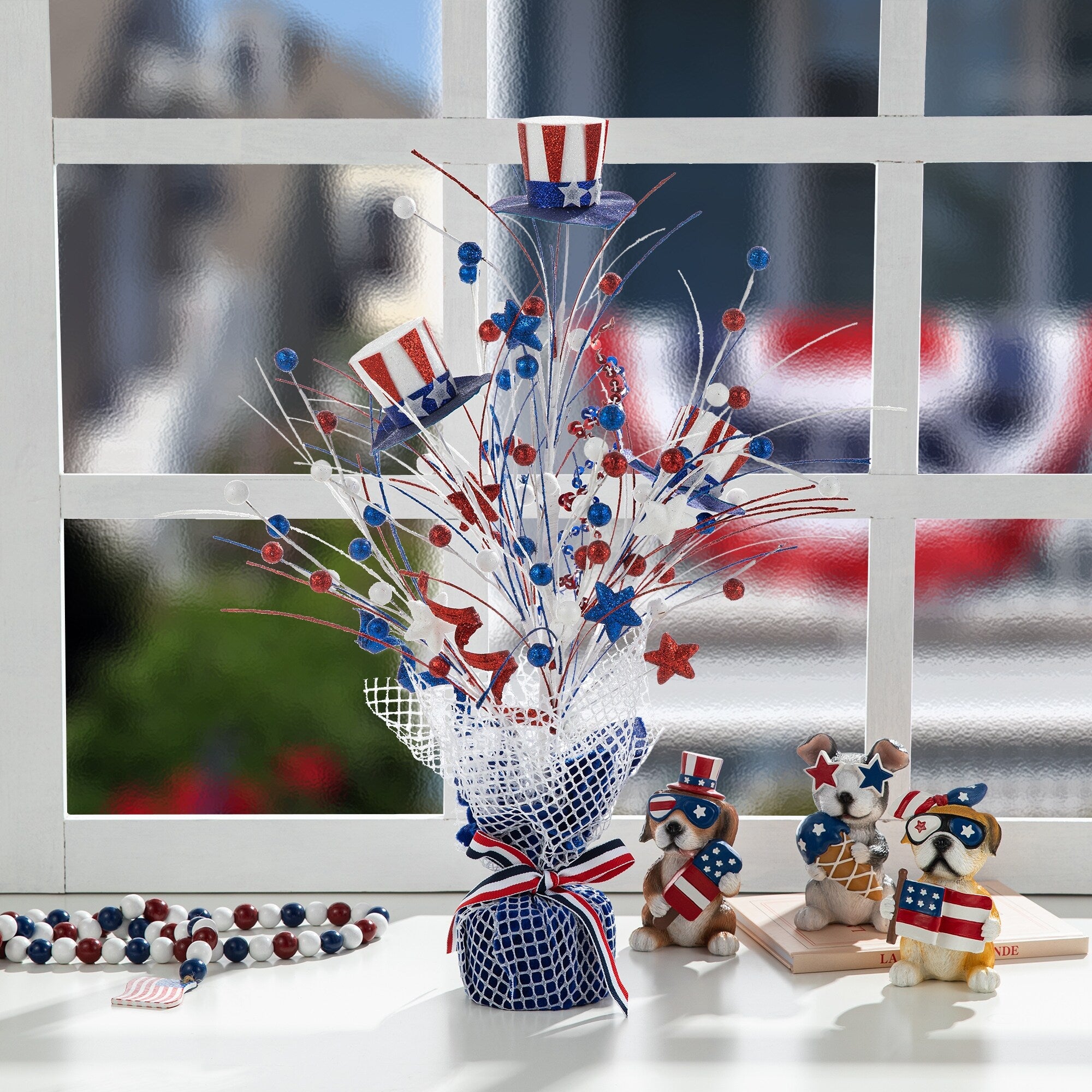 Glitzhome Harvest Table Tree Decor