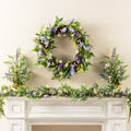 Glitzhome 22 D Artificial Easter Eggs Wreath