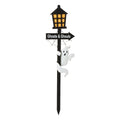 Glitzhome Halloween Wooden Yard Stake Or Standing Decor Or Hanging Decor