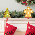 Glitzhome Marquee Led Tree Stocking Holder