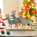 Glitzhome Wooden Christmas Decor