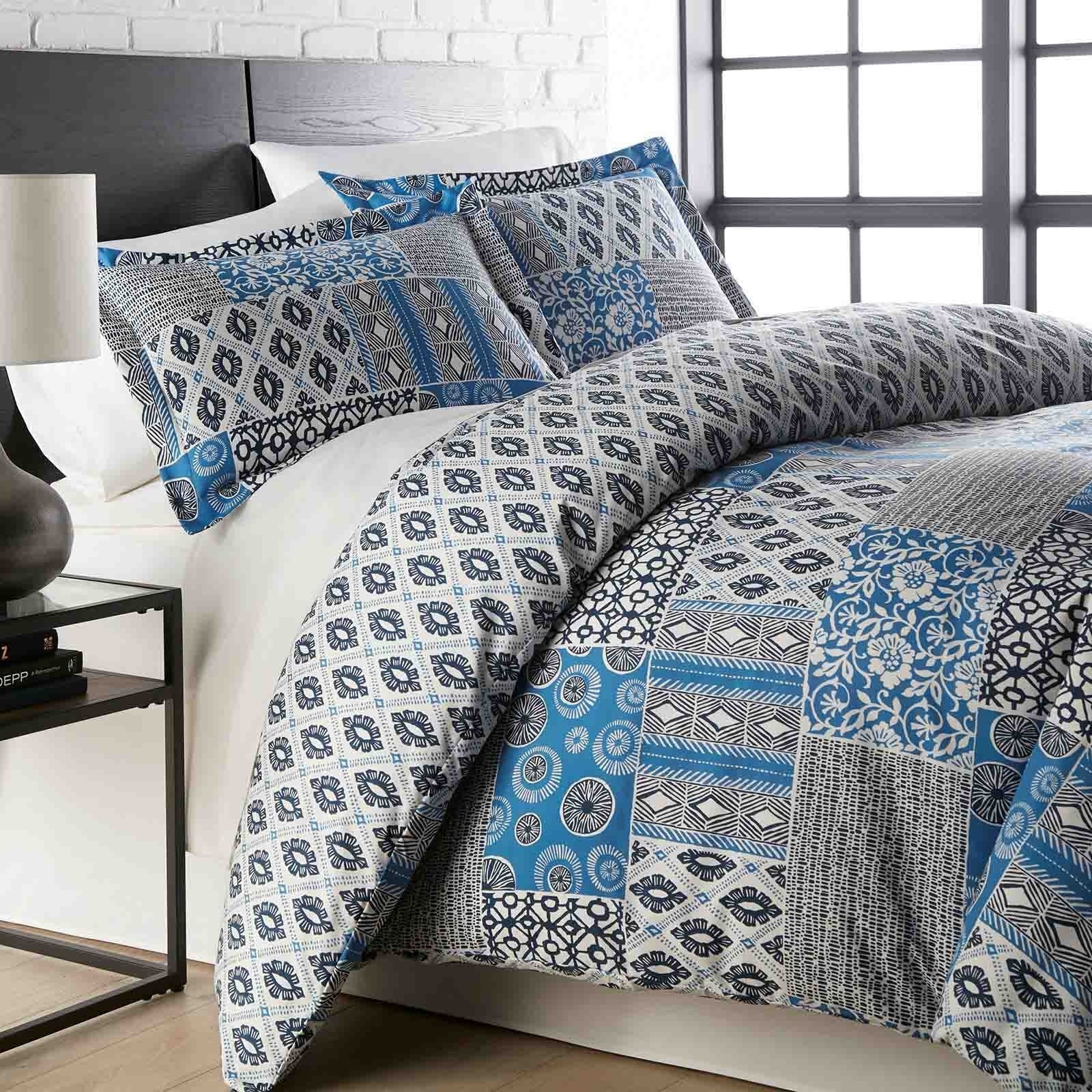 Global Patchwork Down Alternative Comforter And Sham Set