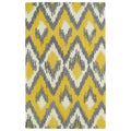 Hand Tufted De Leon Ikat Navy Rug 5 X 79
