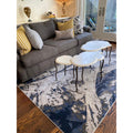 Hand Tufted De Leon Tribal Grey Rug 5 X 79
