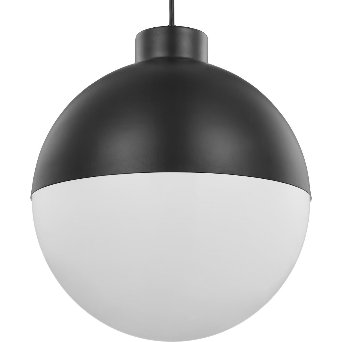 Globe Led Collection Black One Light Led Pendant 19.88 X 13.75 X 13.75