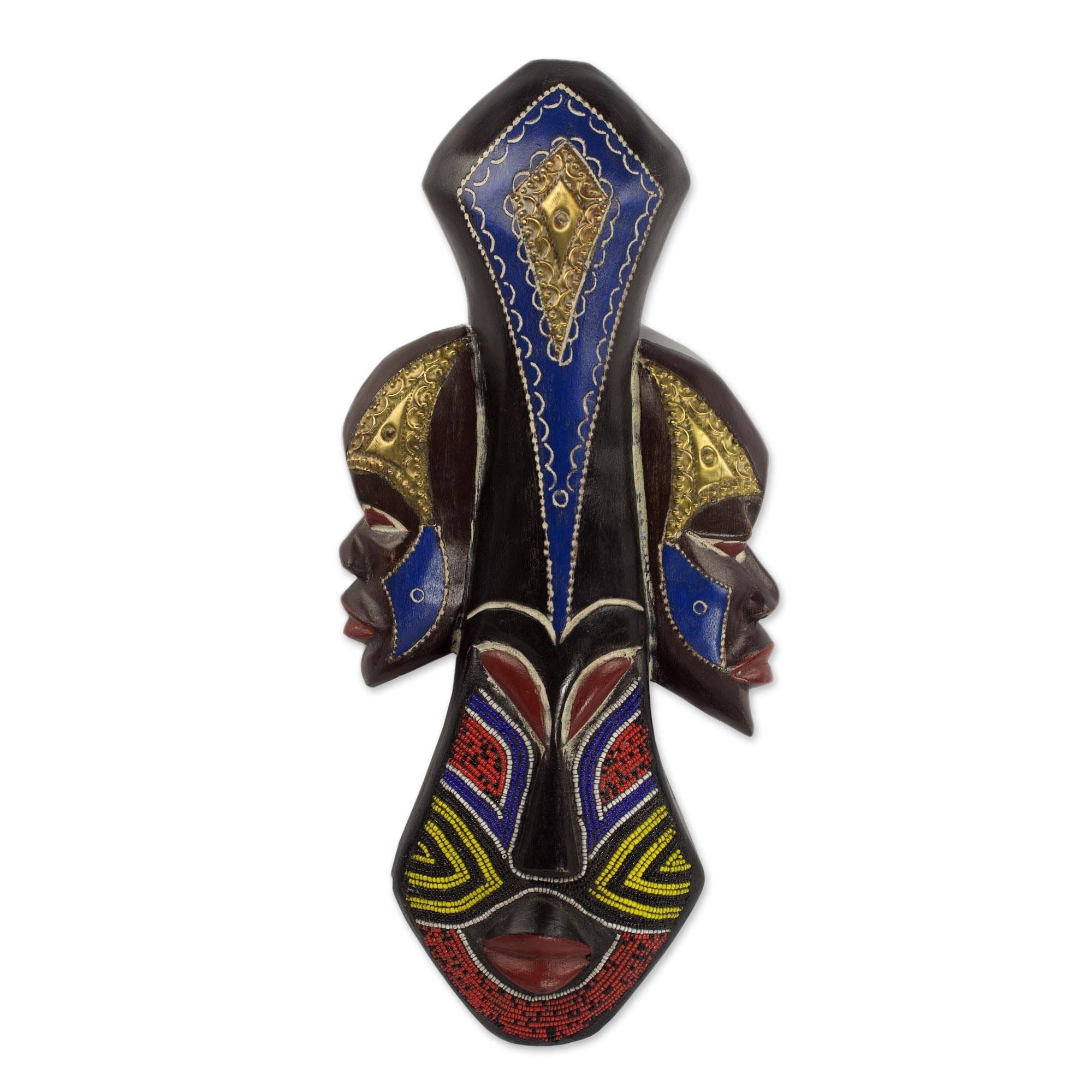 Glorious Work African Wood Mask