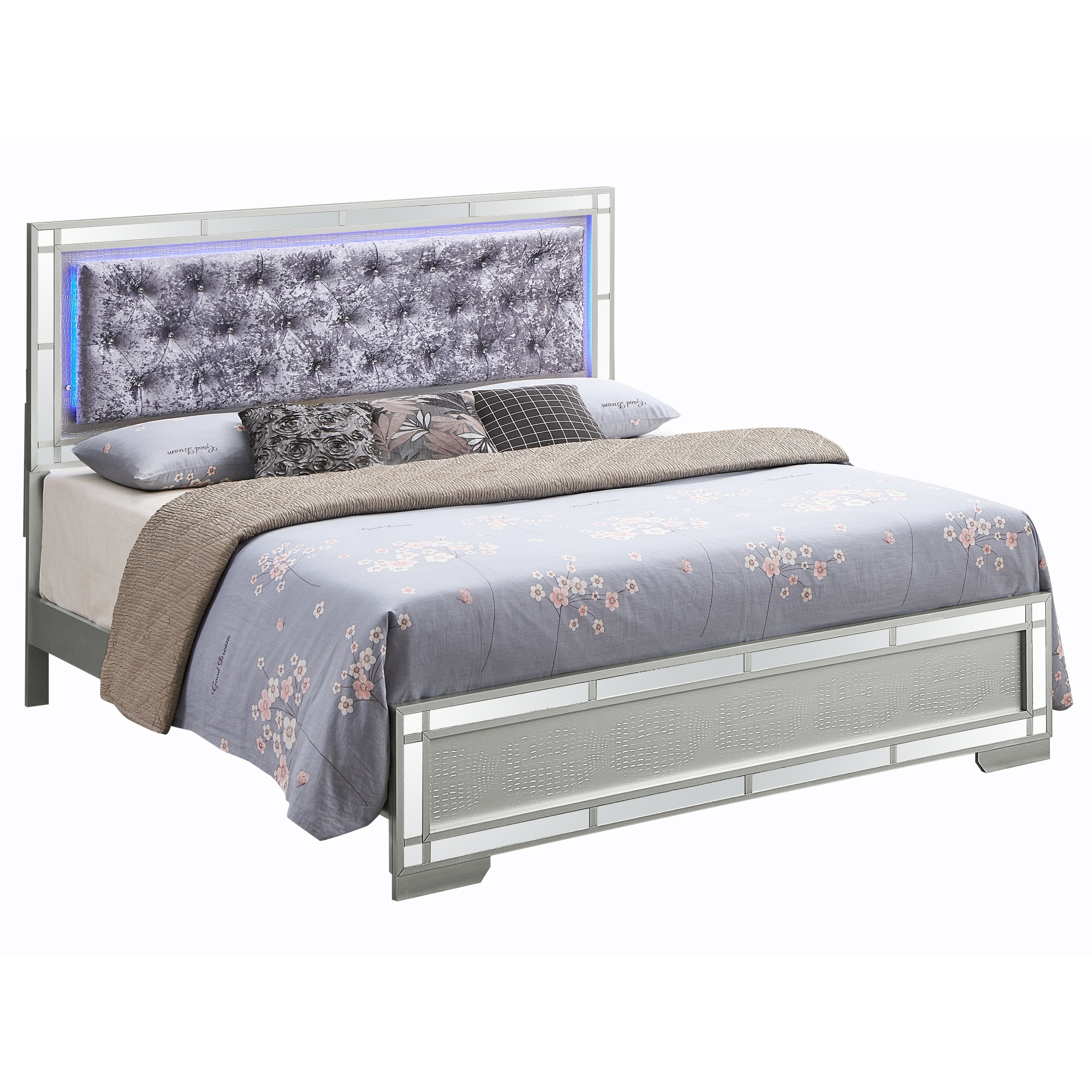Glory Furniture Amaryllis Quality Materials Queen Bed With Dependable Functionality
