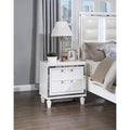 Glory Furniture Aveline Wood Nightstand With Full Extension Drawers