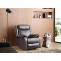 Glory Furniture Copper Grove Zug Faux Leather Rocking Recliner