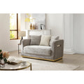 Glory Furniture Crispin Chenille Loveseat With Dependable Functionality
