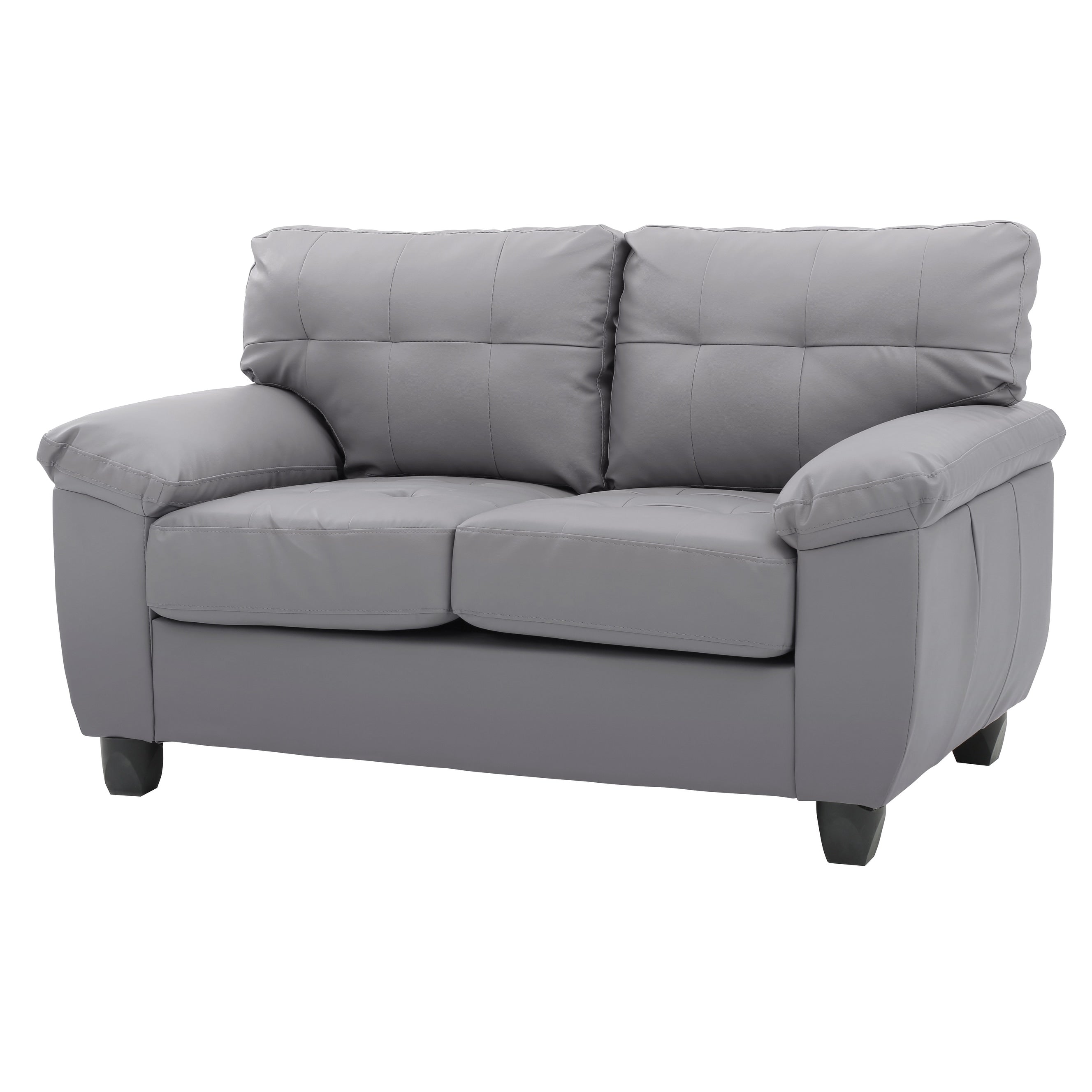 Glory Furniture Linnea Quality Materials Loveseat With Padded Arm Comfort
