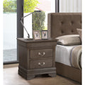 Glory Furniture 2 Drawer Nightstand