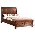 Glory Furniture Zenobia Wood Queen Bed With Dependable Functionality