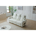 Glory Furniture Zinnia Faux Leather Sofa With Led Lighting