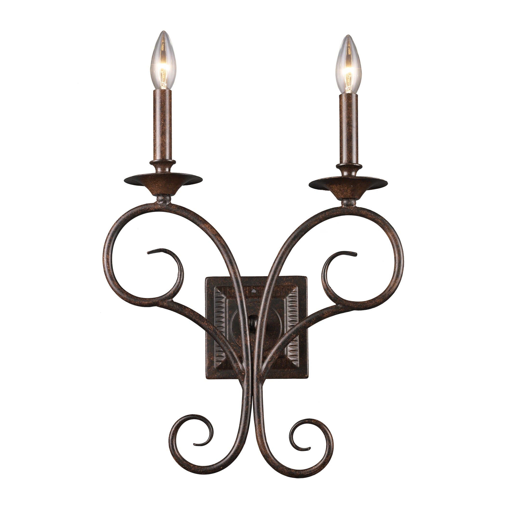 Antique Bronze Gloucester Collection 2 Light Sconce