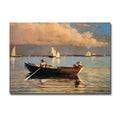 Gloucester Harbor By Winslow Homer Gallery Wrapped Canvas Giclee Art 24 In X 36 In