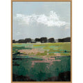 Glowing Pasture No. 1 By Grace Popp 28 X 38 In. Framed Canvas Wall Art Print