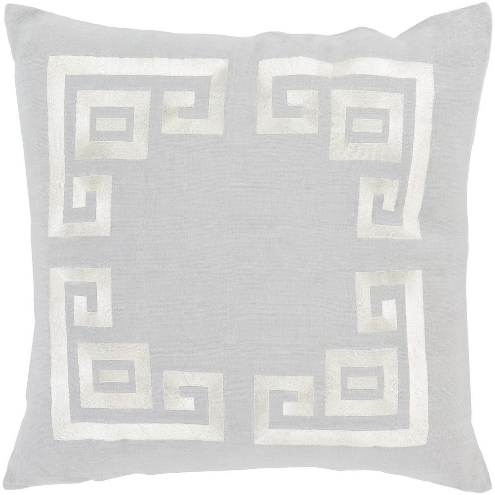 Decorative Kourou 18 Inch Feather Down Polyester Filled Throw Pillow