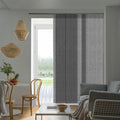 Godear Design Natural Woven Adjustable Sliding Panel City Series 51.5 86 W X 96 L