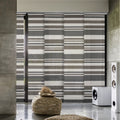 Godear Design Natural Woven Adjustable Sliding Panel Barcode Series 51.5 86 W X 96 L