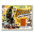 Godzilla King Of The Monsters By Hollywood Photo Archive Gallery Wrapped Canvas Giclee Art 18 In X 24 In