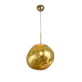 Gold Acrylic Shade Single Pendant Lighting